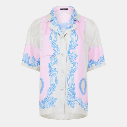 Patterned Short Sleeve Shirt