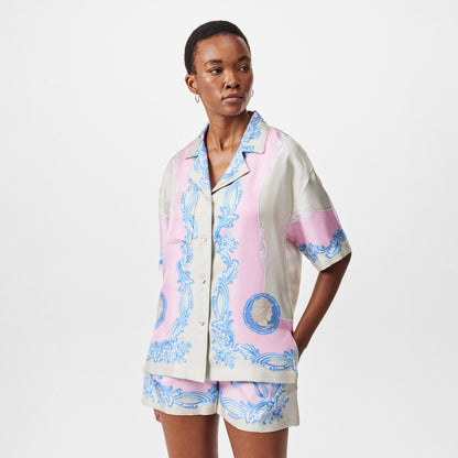 Patterned Short Sleeve Shirt