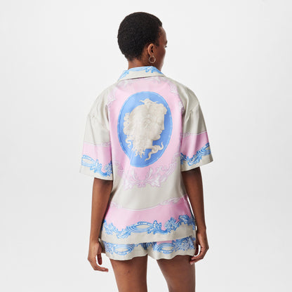 Patterned Short Sleeve Shirt