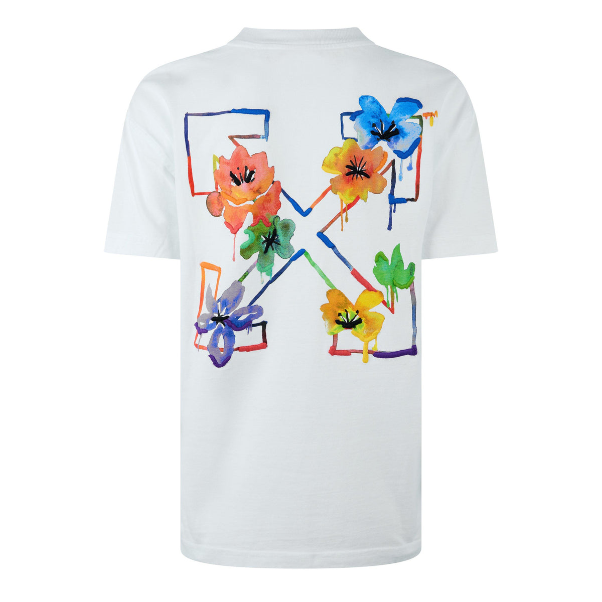 Women's Floral Embr Arrow Casual Tee, Floral Arrows T-Shirt