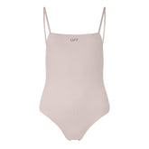 Straight Neckline Sleek Bodysuit
