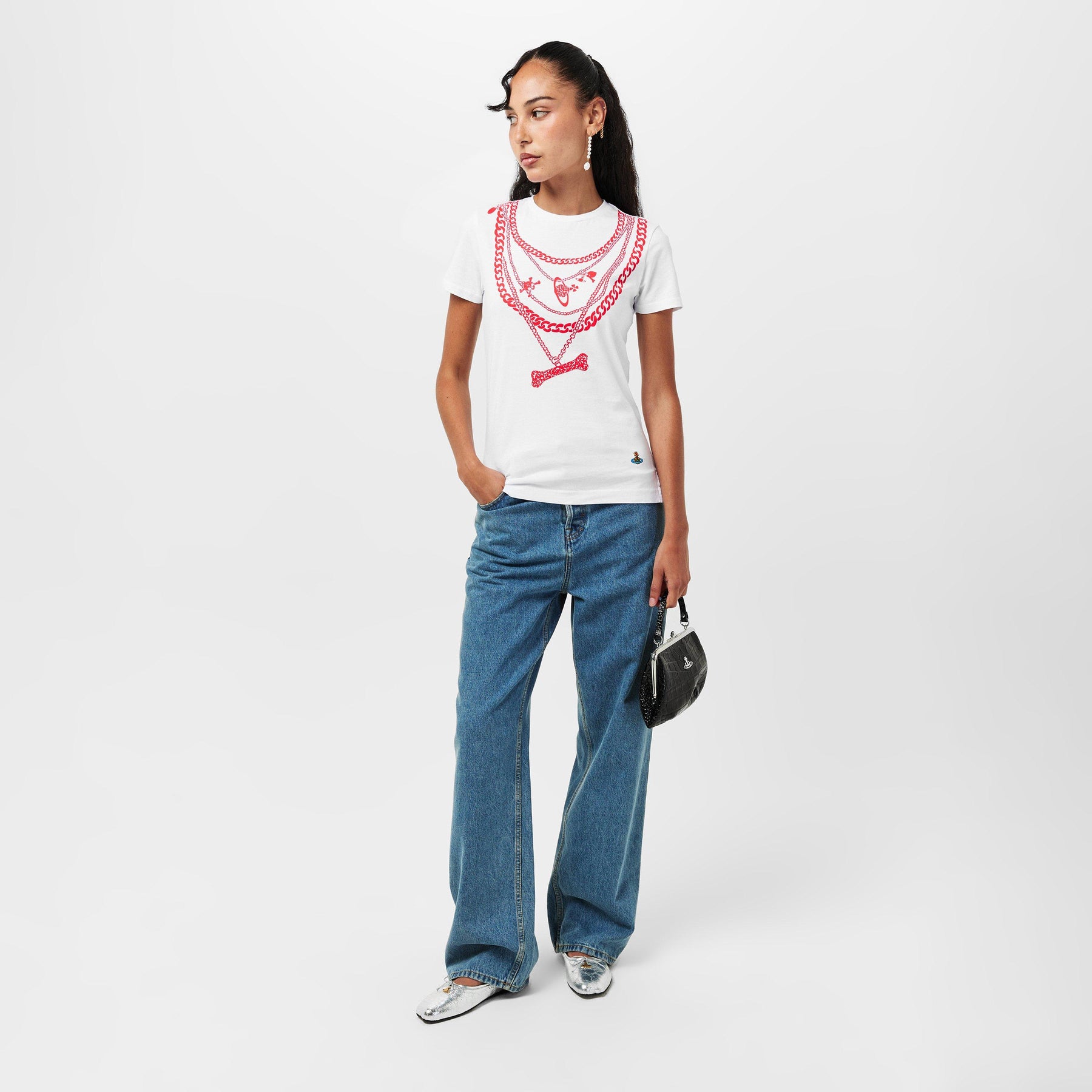 Viv Chain Tee Ld54