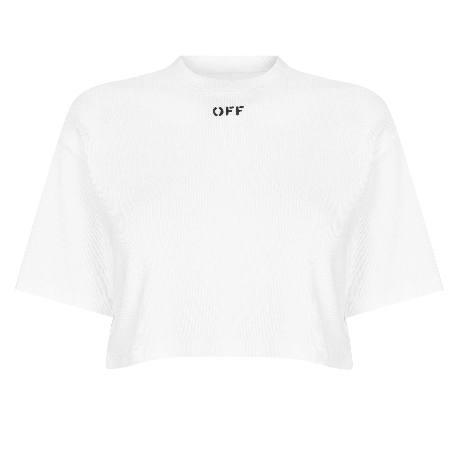 Stamp Rib Cropped Tee