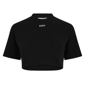 Stamp Rib Cropped Tee