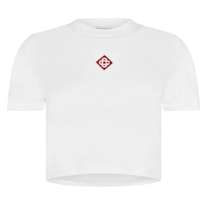 Women's Logo Cotton Cropped Baby T-Shirt