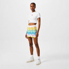 Women's Logo Cotton Cropped Baby T-Shirt