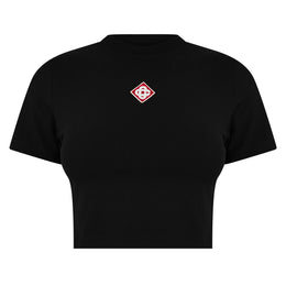 Women's Logo Cotton Cropped Baby T-Shirt