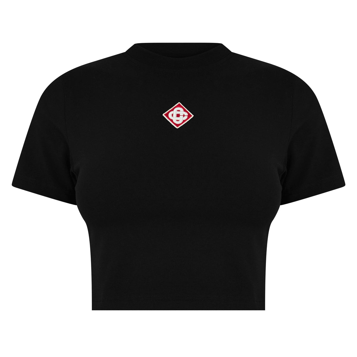 Women's Logo Cotton Cropped Baby T-Shirt