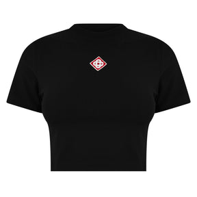 Women's Logo Cotton Cropped Baby T-Shirt