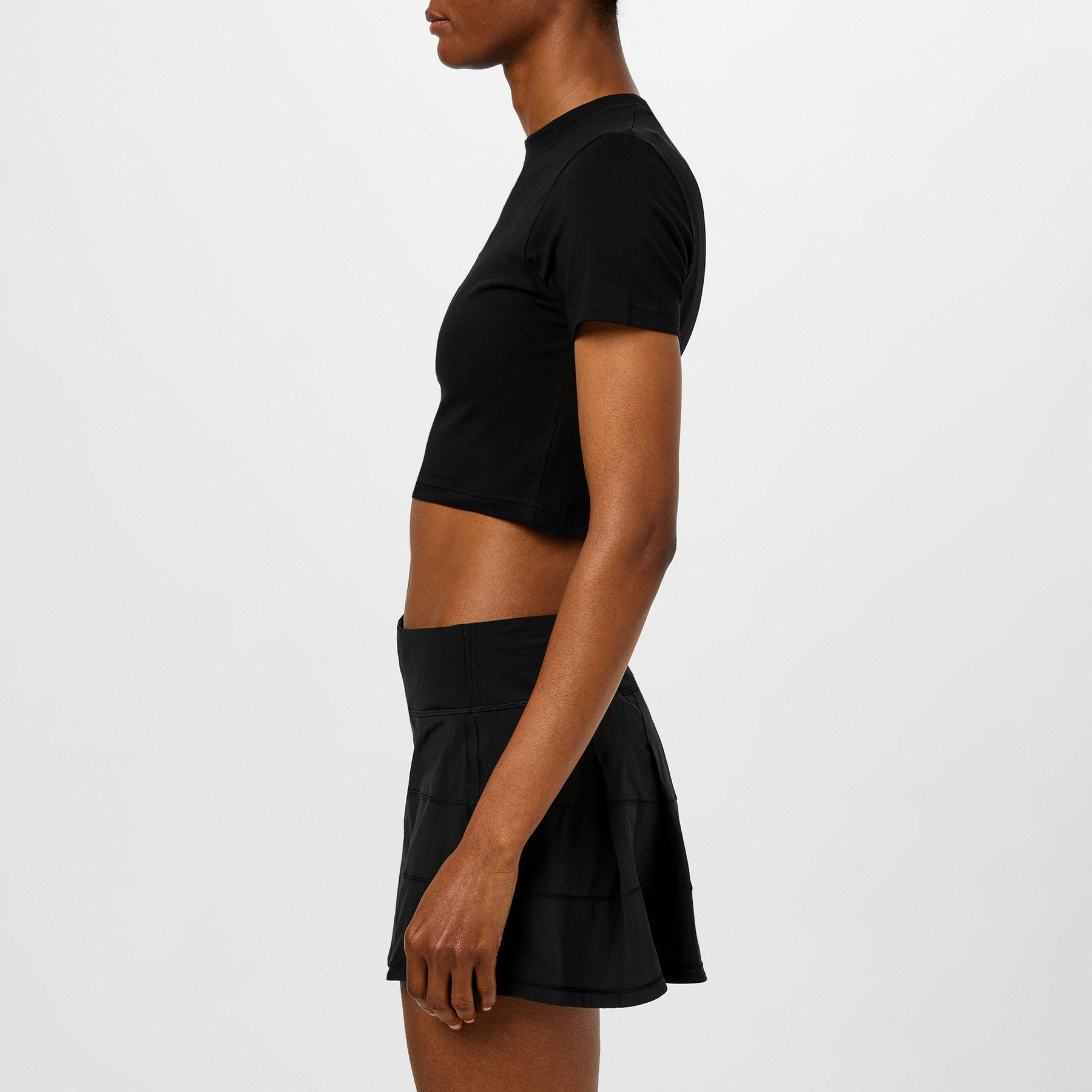 Women's Logo Cotton Cropped Baby T-Shirt
