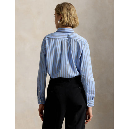 Stripe Long Sleeve Oxford Shirt