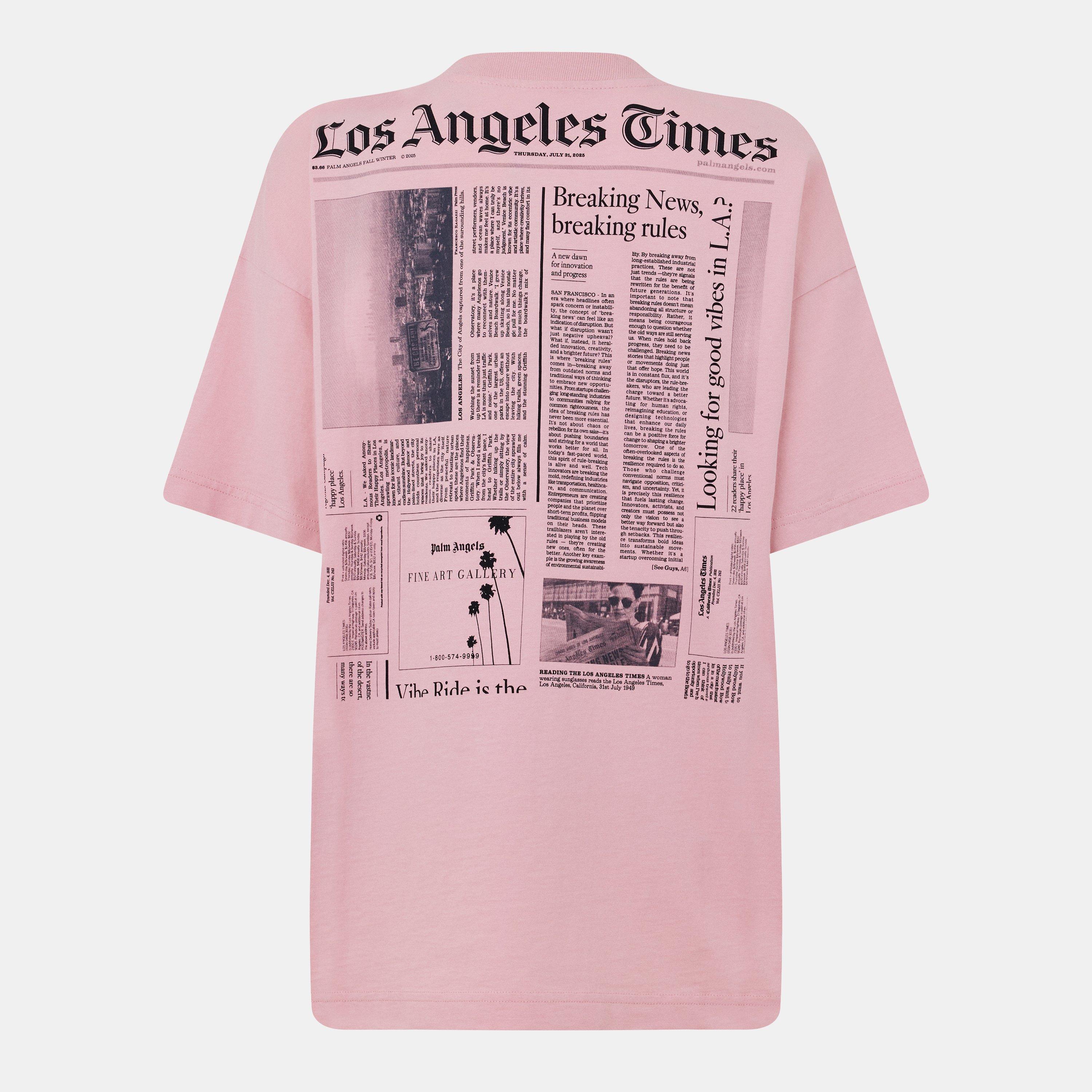 Palm News Tee Ld53