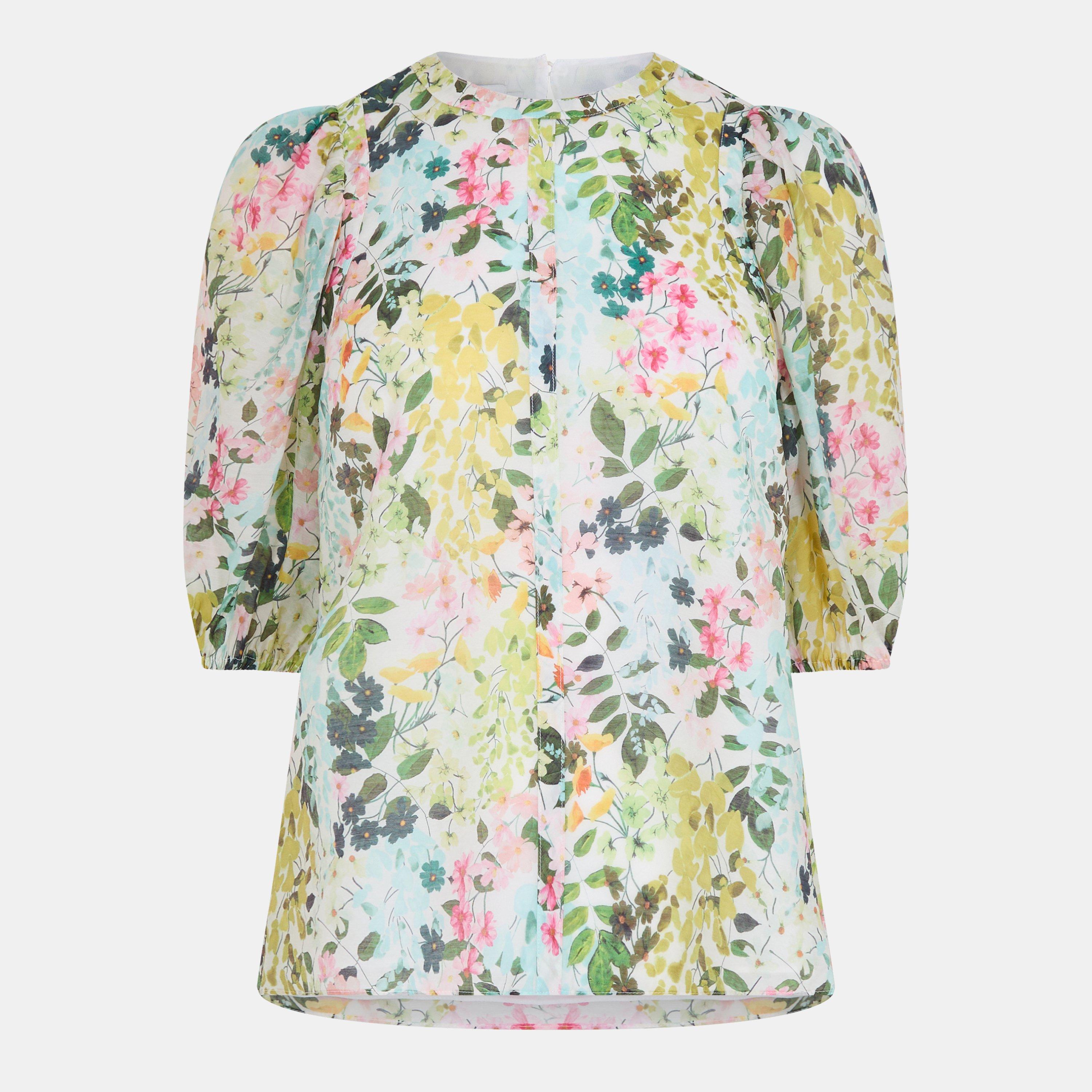 Micha Short-Sleeve Patterned Shirt