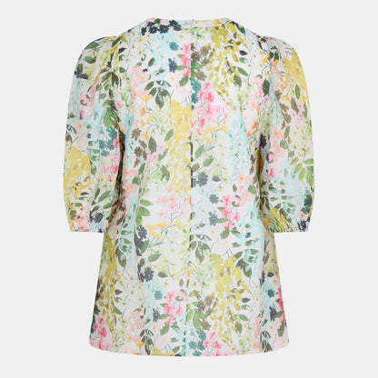 Micha Short-Sleeve Patterned Shirt