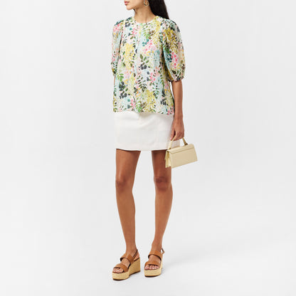 Micha Short-Sleeve Patterned Shirt