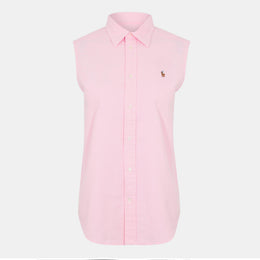 Women's Short-Sleeve Plain Shirt