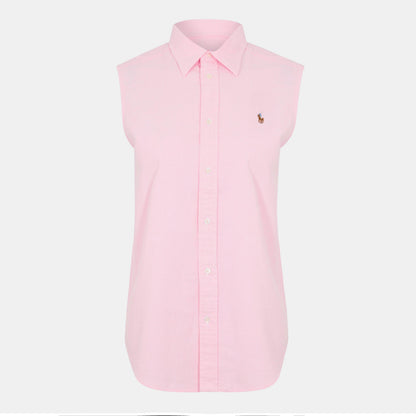 Women's Short-Sleeve Plain Shirt