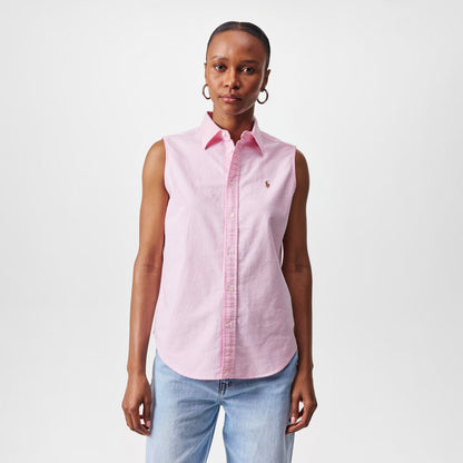Women's Short-Sleeve Plain Shirt