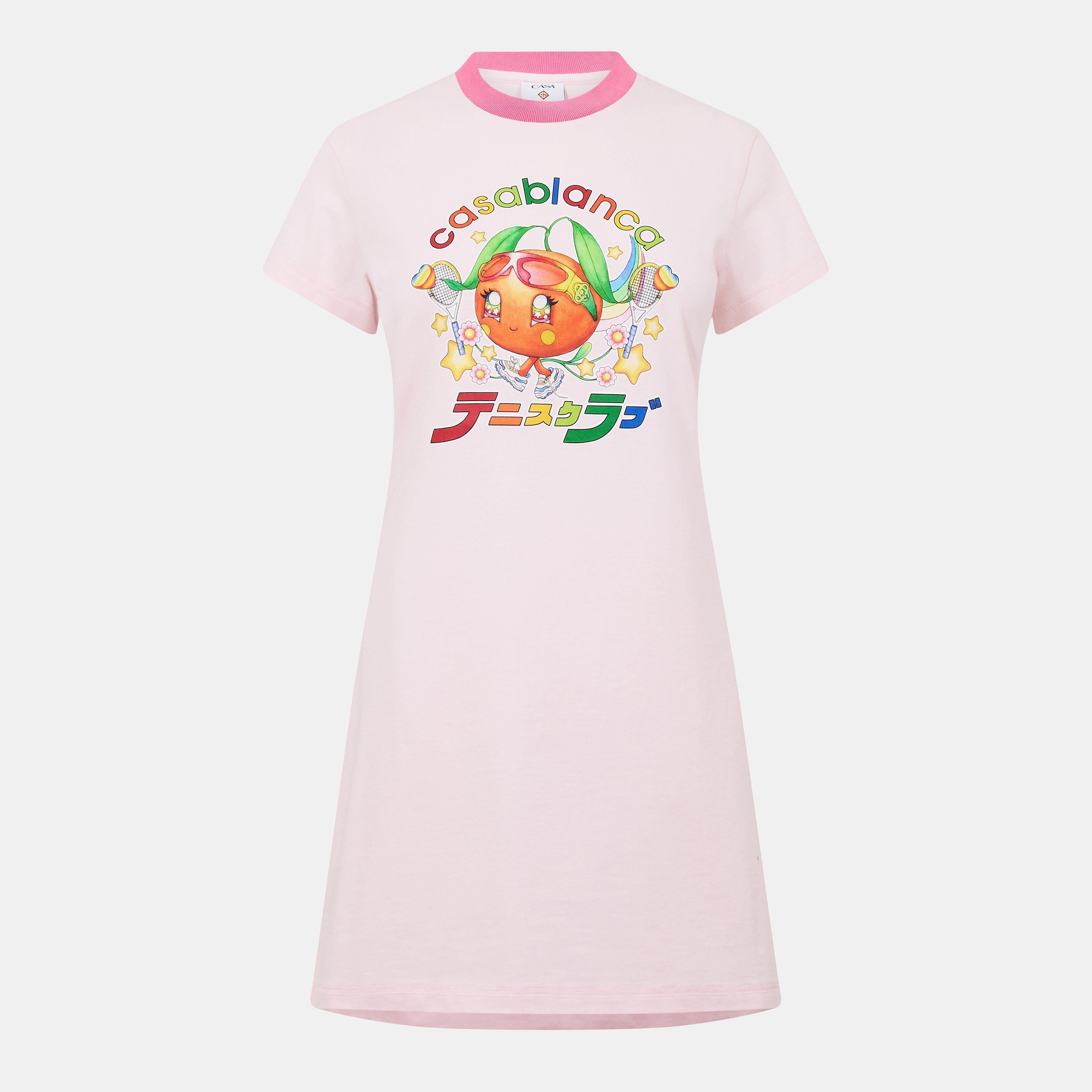 Mascot Graphic Print Relaxed Fit T-Shirt Dress