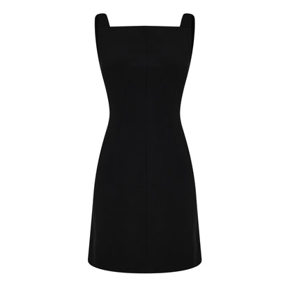 Cutout Draped Mini Dress