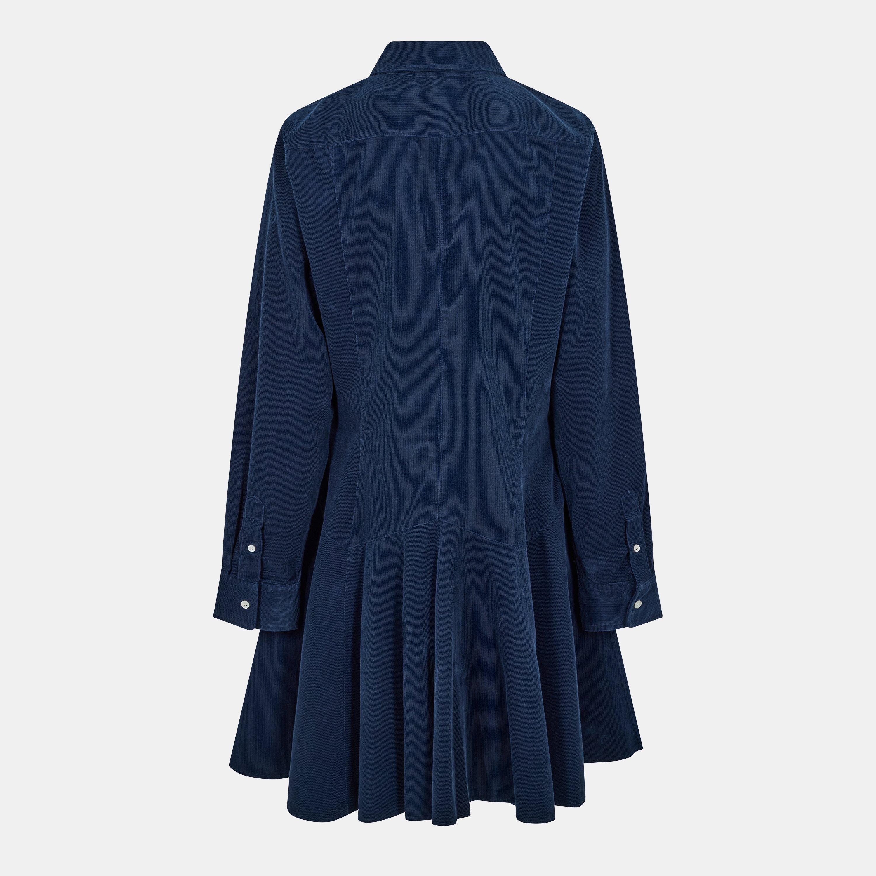 Cord Shirt Dress