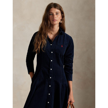 Cord Shirt Dress