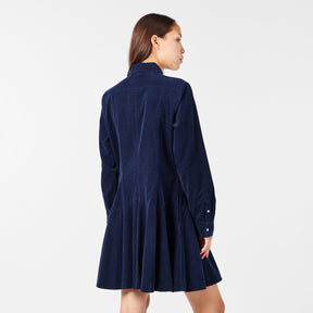 Women's Cord Shirt Dress