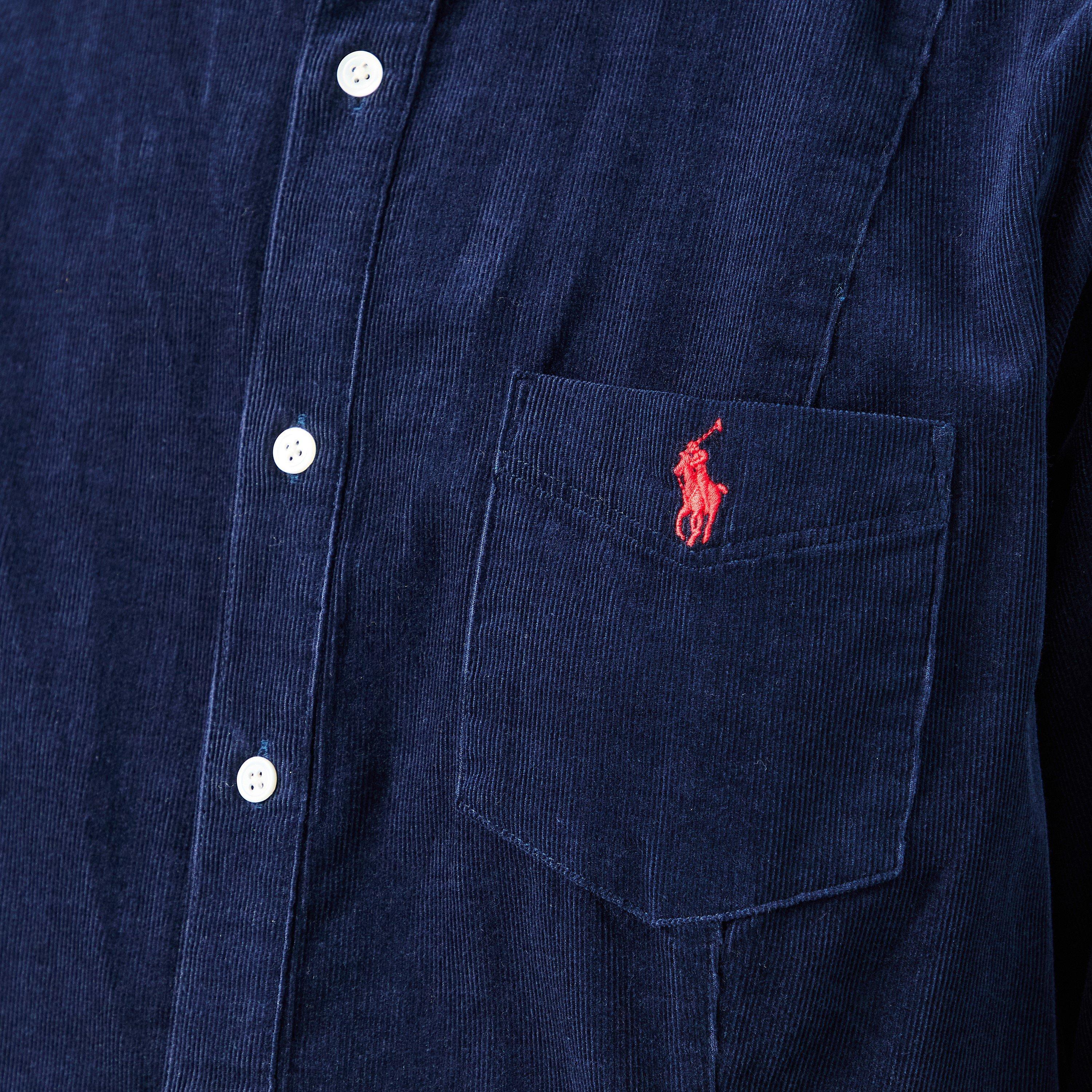Cord Shirt Dress