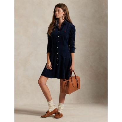 Cord Shirt Dress