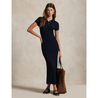 Cable Knit Shirt Dress