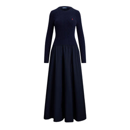 Cable A-Line Dress