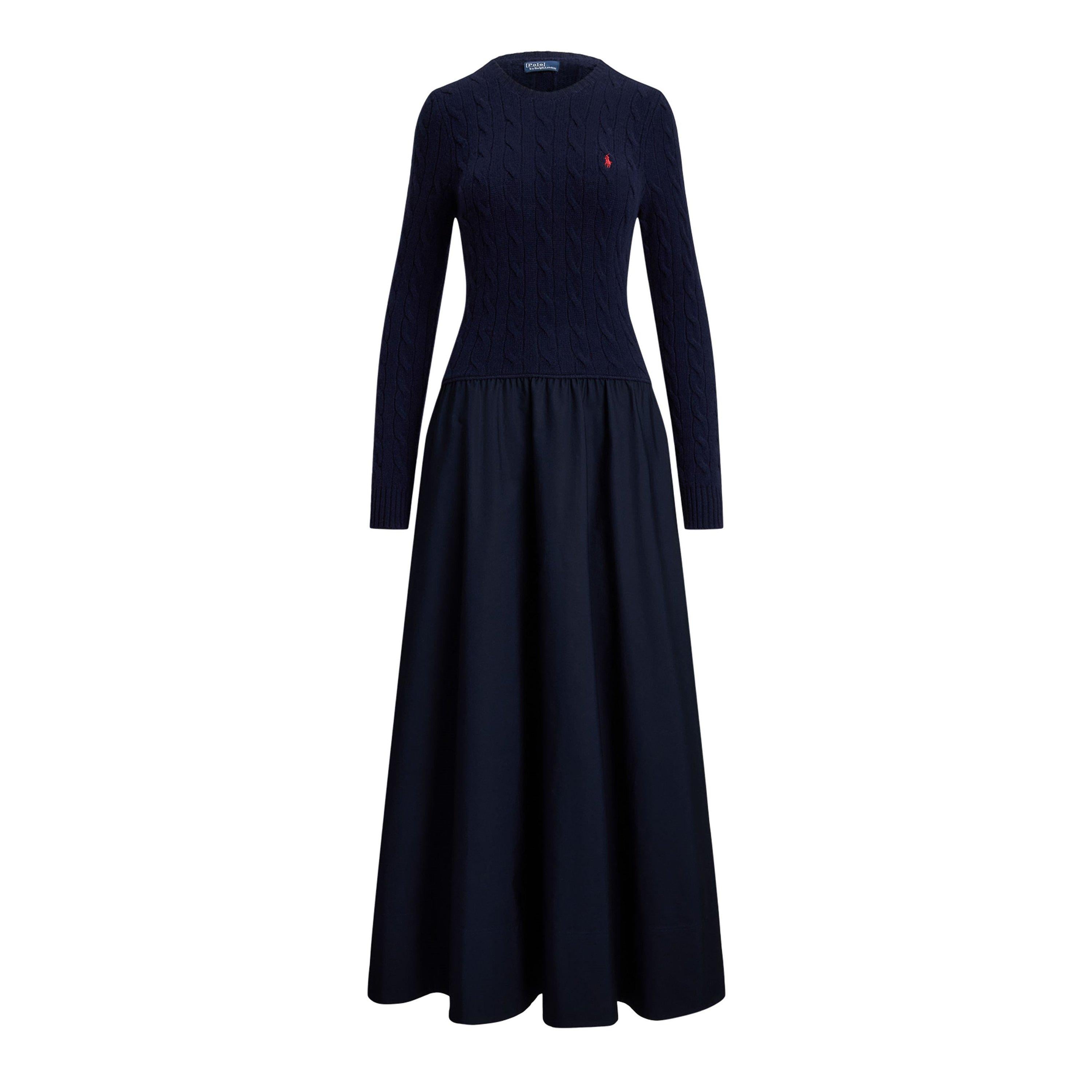 Cable A-Line Dress