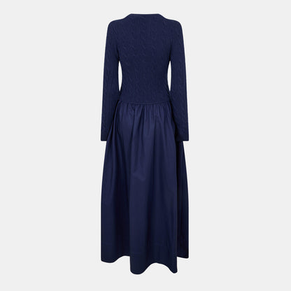 Women's Cable A-Line Dress