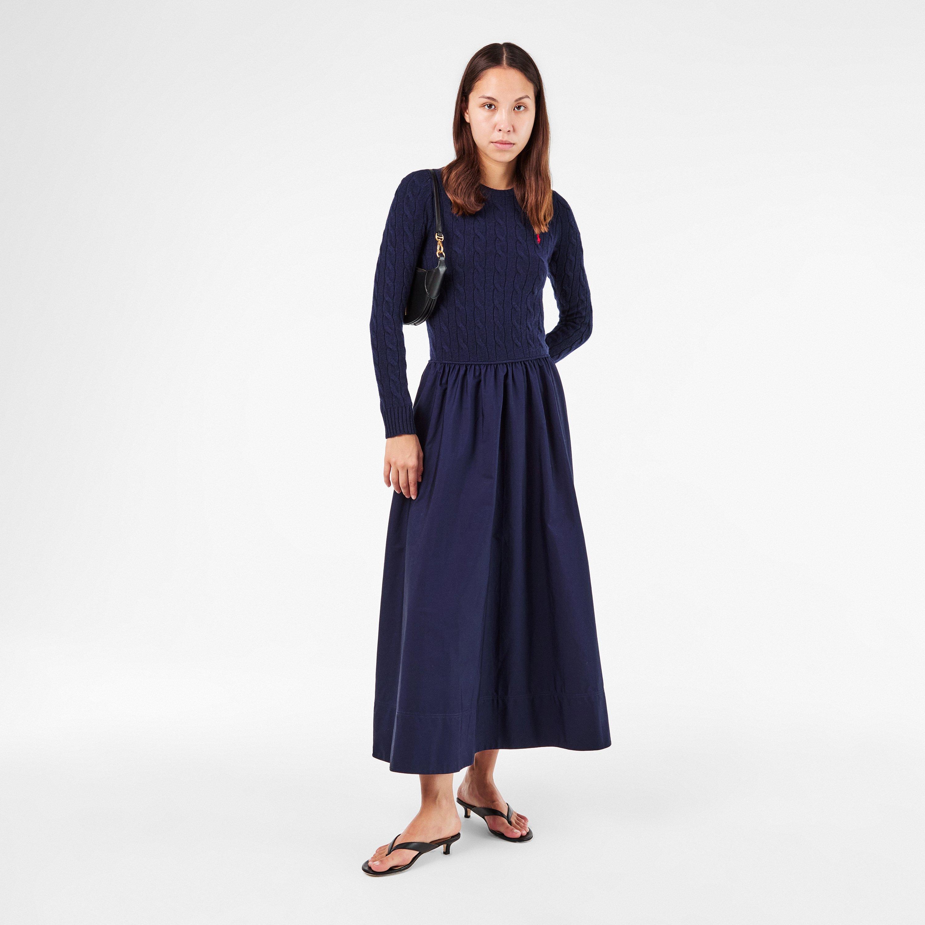Women's Cable A-Line Dress