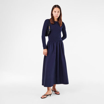 Women's Cable A-Line Dress