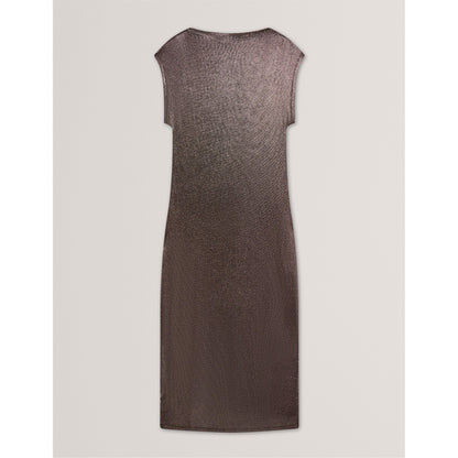 Metallic Bodycon Dress