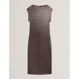 Metallic Bodycon Dress