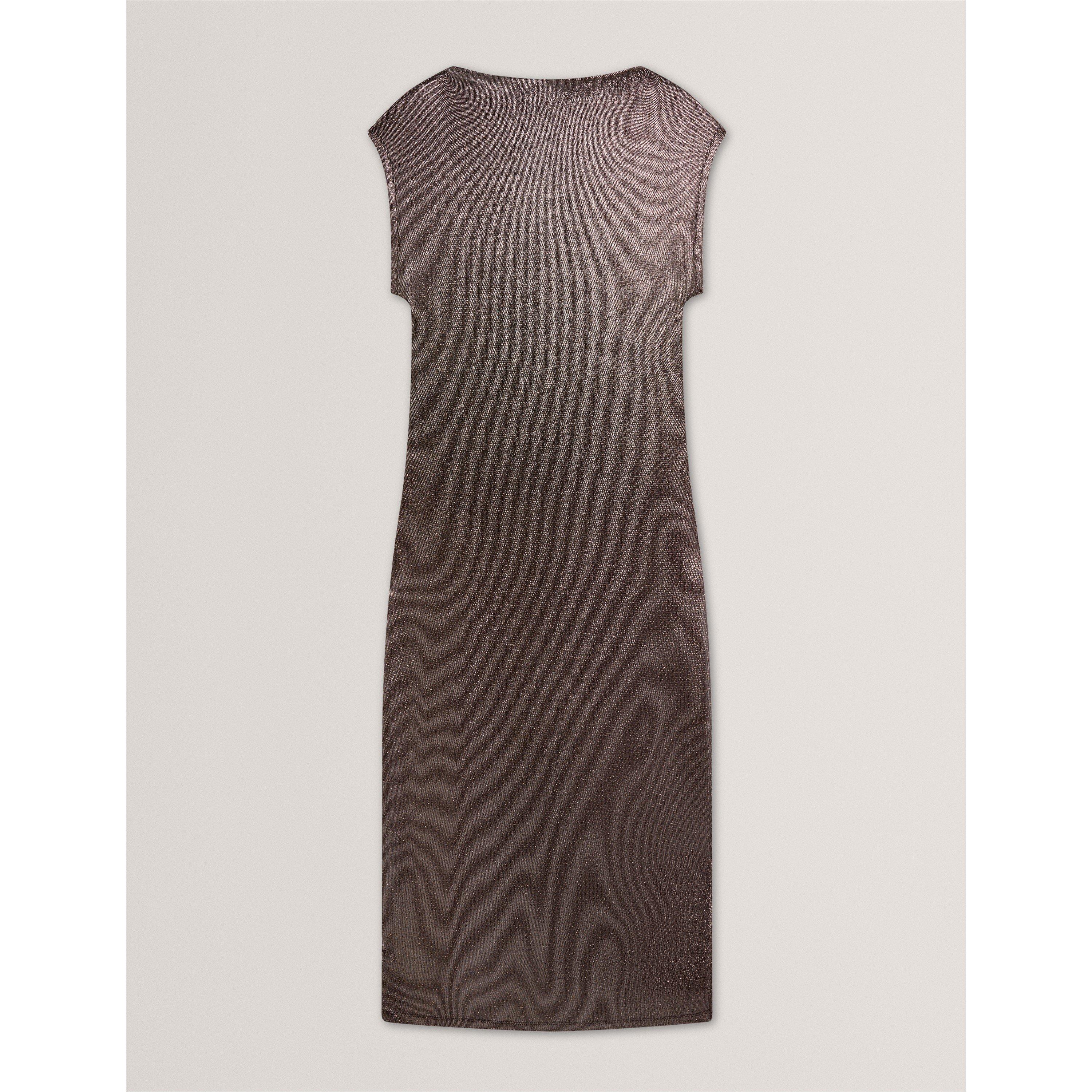 Metallic Bodycon Dress