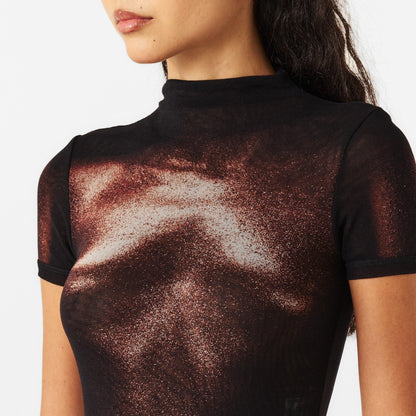 Sculptural Structured Mini Dress
