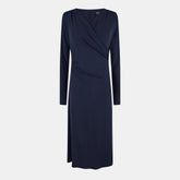 Ettita 10263100 01 Wrap Dress Womens