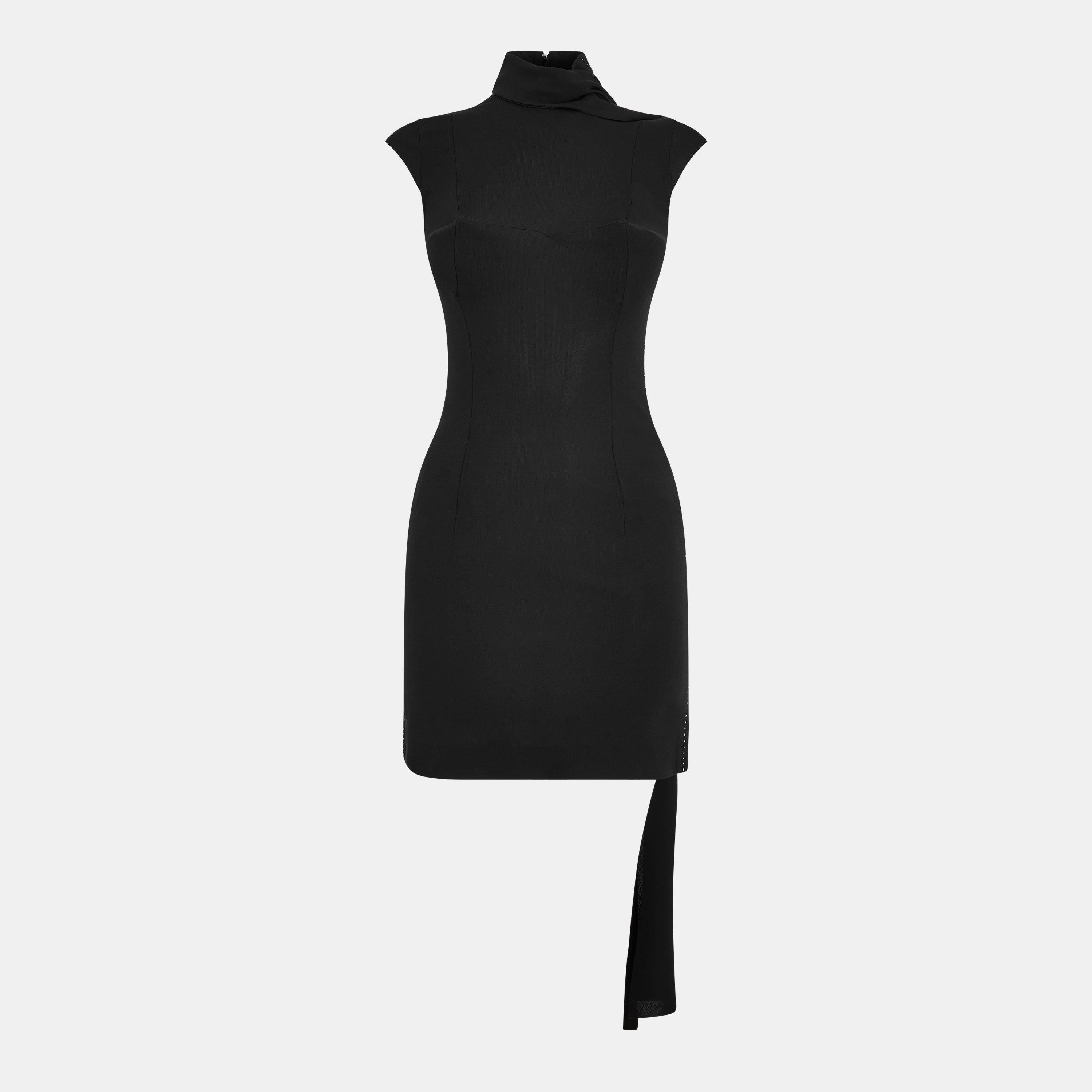 Jersey Shirt Mini Dress