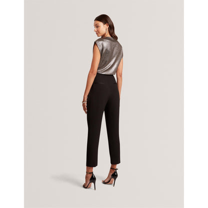 Metallic Short Sleeve Slim Fit T-Shirt