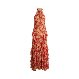 Georgette Halter Gown