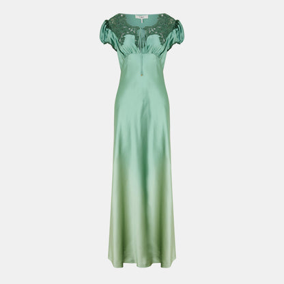 Silk Long Maxi Dress