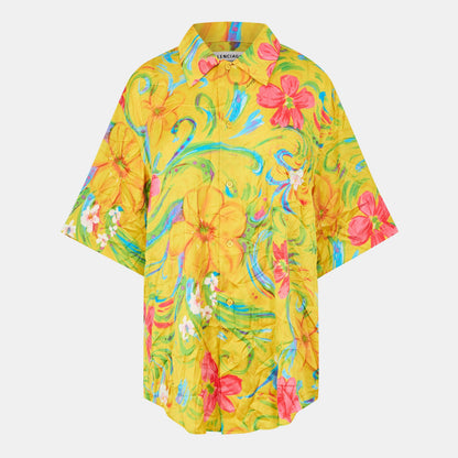 Patterned Short Sleeve Shirt