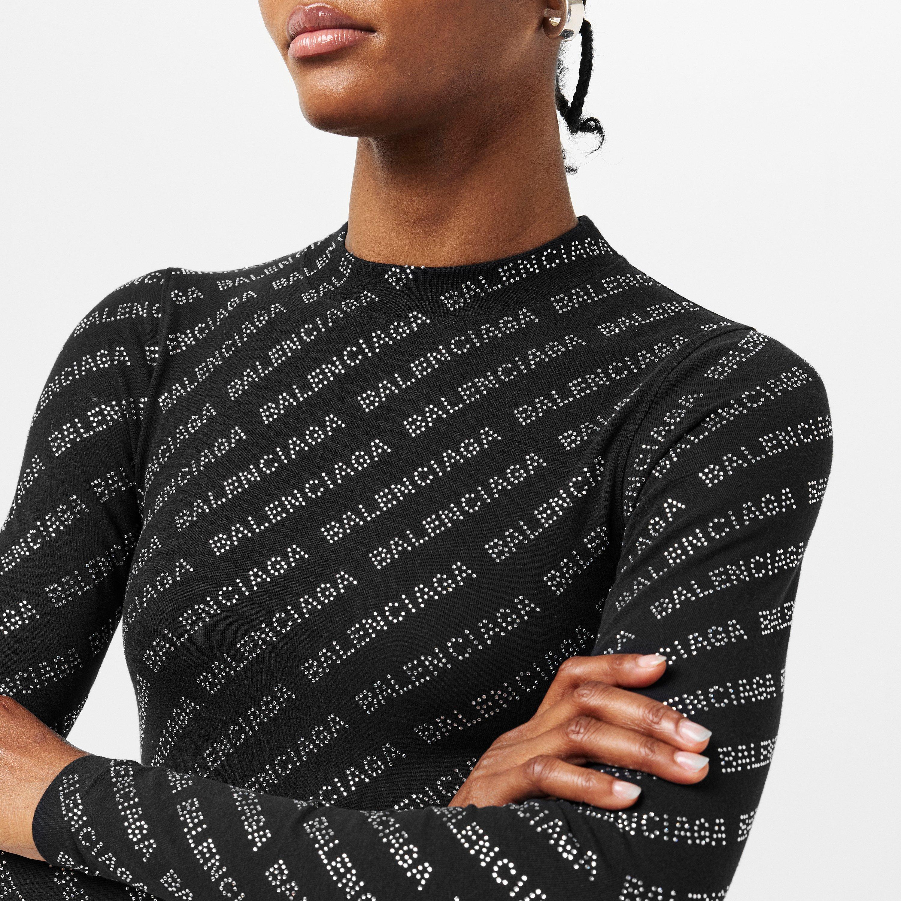 All-Over Logo Mini Dress