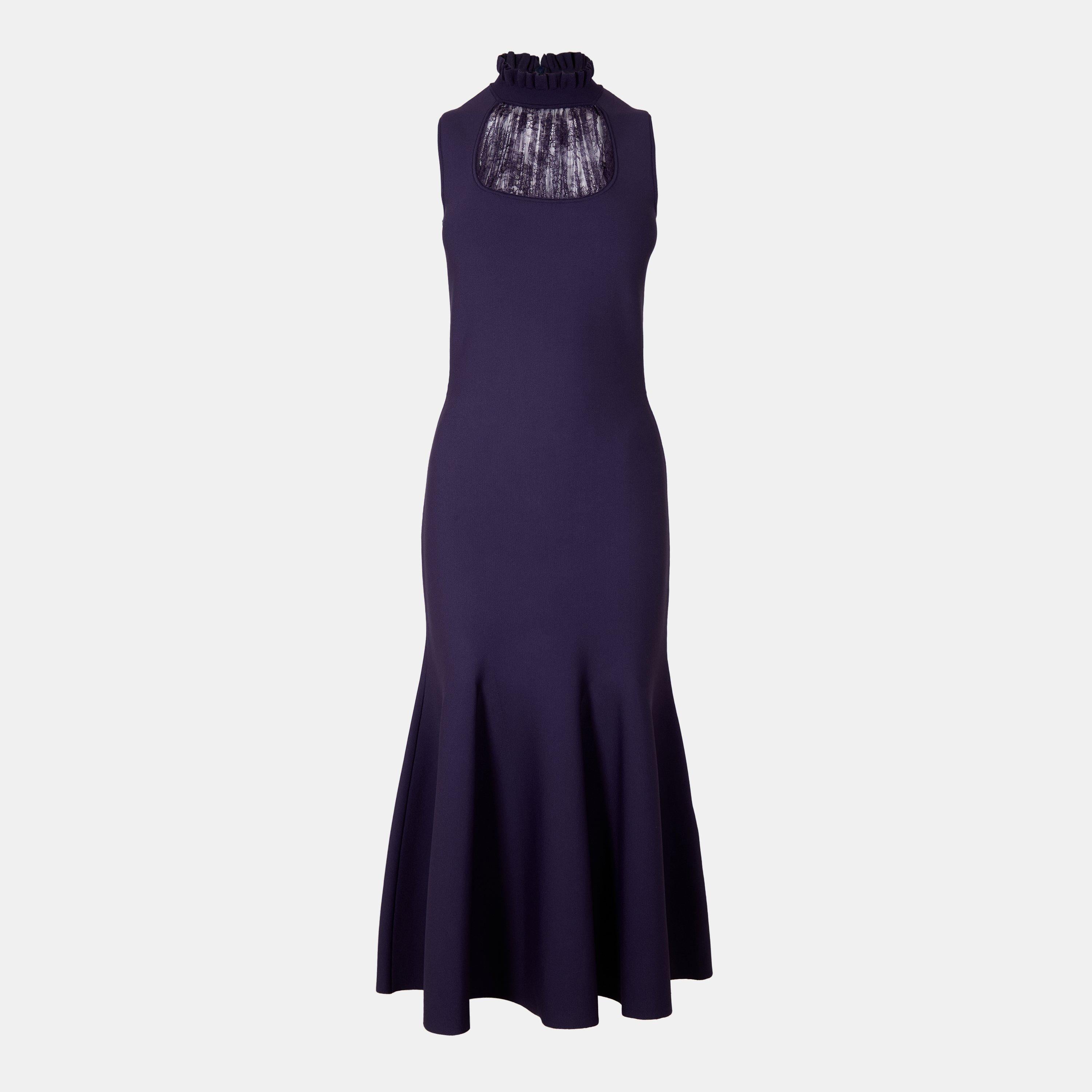 Lace Midi A Line Dress