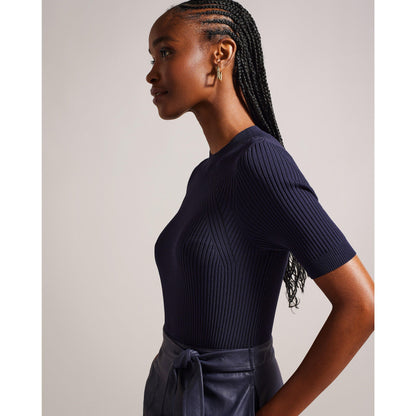 Mock Midi A Line Dress