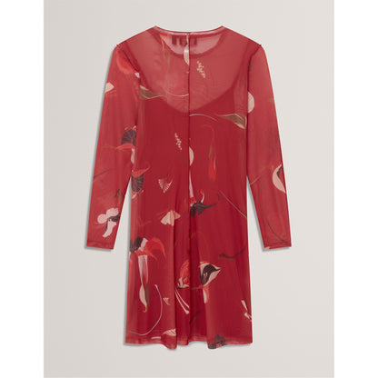 Print Mini Dress