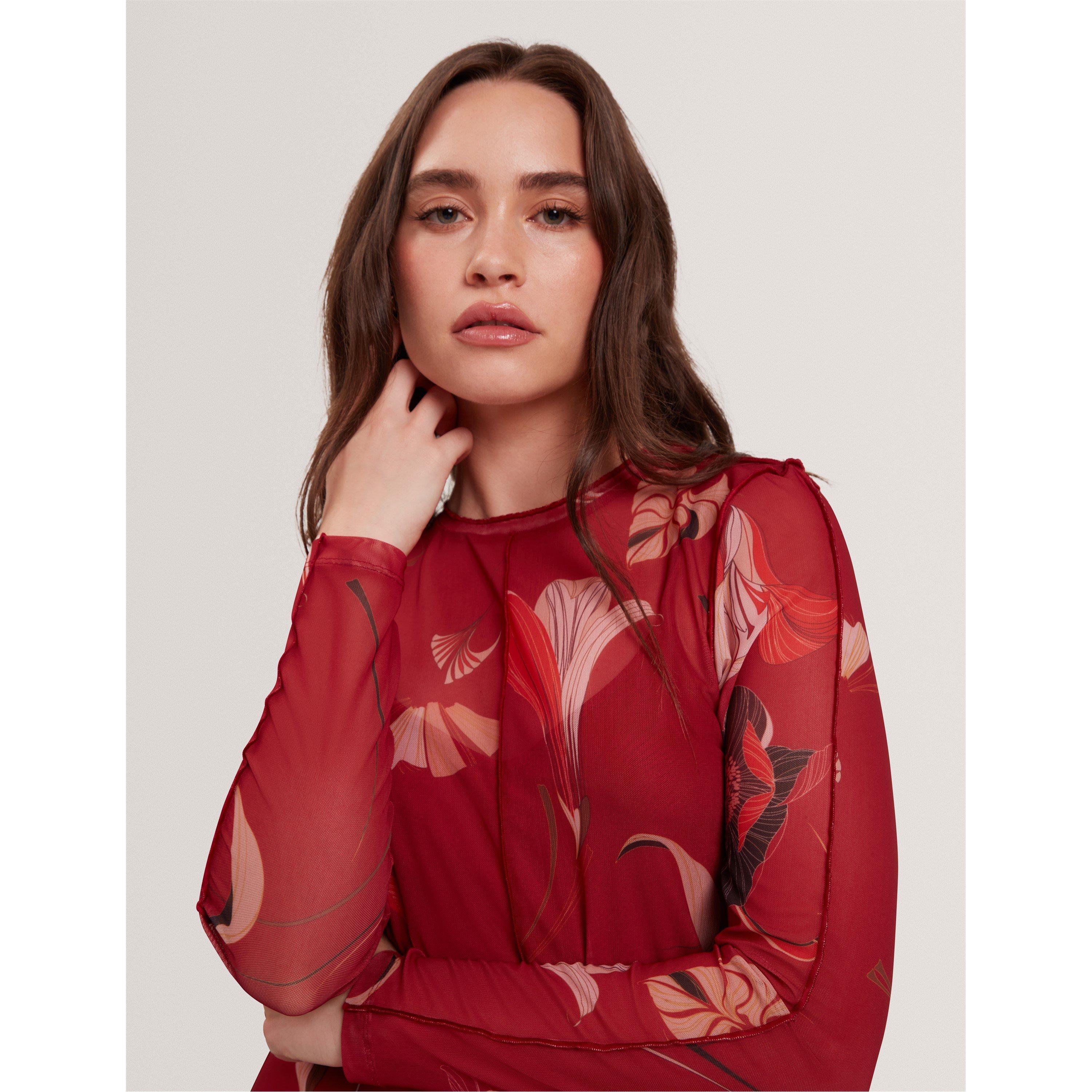 Print Mini Dress